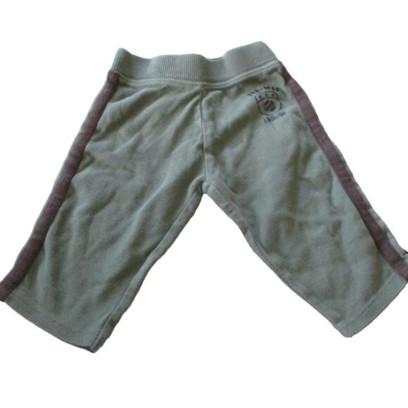 Garanimals Boys Pull On Sweatpants Size 3-6M Green Elastic Infant Jogger Bottoms - Picture 1 of 4